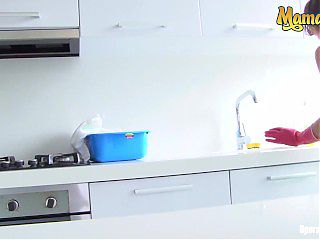 OperacionLimpieza - Jenny Marin Kinky Latina Colombiana Maid Fucked Hard By Landlord - MAMACITAZ