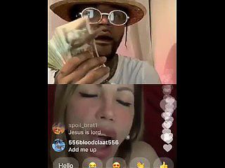 POSSESSED LATINA SOAKS HERSELF ON INSTAGRAM LIVE FOR RAPPER GOLD GAD