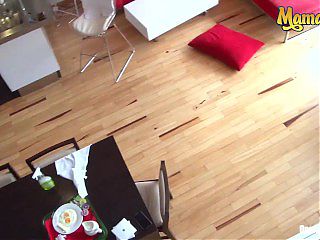 Operacion Limpieza - Latina Maid With Big Ass And Big Tits Gets Dirty